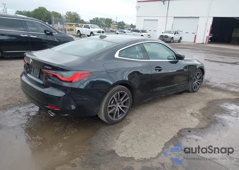 2025 BMW 430I z USA, uszkodzony, nr VIN WBA43DA02SCT05433